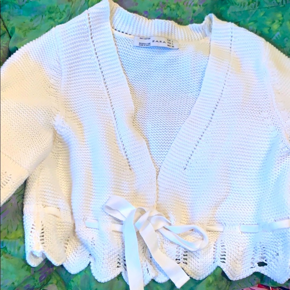 Vintage Zara Mini Knit Top